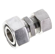 18L & 28L Stainless Steel Straight Cutting Fitting with Swivel 160 bar ISO 8434-1