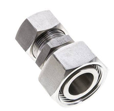 18L & 28L Stainless Steel Straight Cutting Fitting with Swivel 160 bar ISO 8434-1
