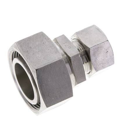 18L & 35L Stainless Steel Straight Cutting Fitting with Swivel 160 bar ISO 8434-1
