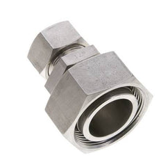 18L & 35L Stainless Steel Straight Cutting Fitting with Swivel 160 bar ISO 8434-1
