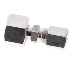 6S & 12S Stainless Steel Straight Cutting Fitting with Swivel 630 bar ISO 8434-1