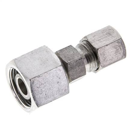 8S & 14S Stainless Steel Straight Cutting Fitting with Swivel 630 bar ISO 8434-1