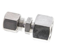 10S & 16S Stainless Steel Straight Cutting Fitting with Swivel 400 bar ISO 8434-1