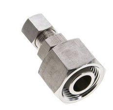 8S & 20S Stainless Steel Straight Cutting Fitting with Swivel 400 bar ISO 8434-1