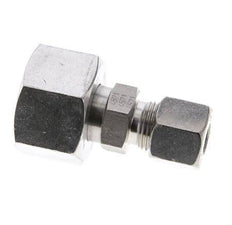 10S & 20S Stainless Steel Straight Cutting Fitting with Swivel 400 bar ISO 8434-1