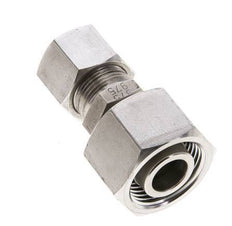 14S & 20S Stainless Steel Straight Cutting Fitting with Swivel 400 bar ISO 8434-1