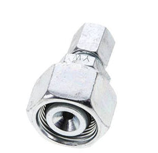 6L & 15L Zink plated Steel Straight Cutting Fitting with Swivel 315 bar NBR O-ring Sealing Cone ISO 8434-1