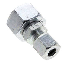 8L & 15L Zink plated Steel Straight Cutting Fitting with Swivel 315 bar NBR O-ring Sealing Cone ISO 8434-1