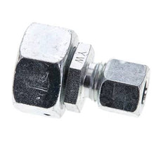 10L & 18L Zink plated Steel Straight Cutting Fitting with Swivel 315 bar NBR O-ring Sealing Cone ISO 8434-1