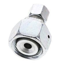 10L & 22L Zink plated Steel Straight Cutting Fitting with Swivel 160 bar NBR O-ring Sealing Cone ISO 8434-1