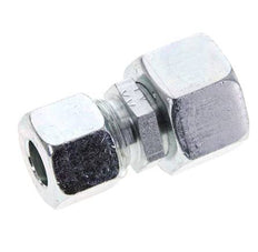 12S & 16S Zink plated Steel Straight Cutting Fitting with Swivel 400 bar NBR O-ring Sealing Cone ISO 8434-1