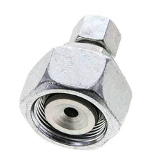 10S & 25S Zink plated Steel Straight Cutting Fitting with Swivel 400 bar NBR O-ring Sealing Cone ISO 8434-1