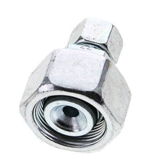 12S & 25S Zink plated Steel Straight Cutting Fitting with Swivel 400 bar NBR O-ring Sealing Cone ISO 8434-1