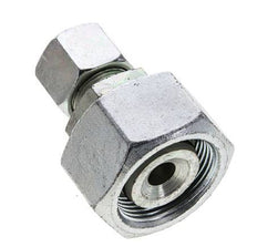 14S & 25S Zink plated Steel Straight Cutting Fitting with Swivel 400 bar NBR O-ring Sealing Cone ISO 8434-1