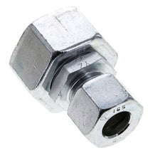 16S & 25S Zink plated Steel Straight Cutting Fitting with Swivel 400 bar NBR O-ring Sealing Cone ISO 8434-1