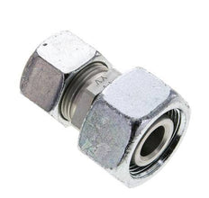 20S & 25S Zink plated Steel Straight Cutting Fitting with Swivel 400 bar NBR O-ring Sealing Cone ISO 8434-1