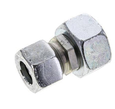 20S & 25S Zink plated Steel Straight Cutting Fitting with Swivel 400 bar NBR O-ring Sealing Cone ISO 8434-1