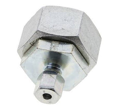 6S & 30S Zink plated Steel Straight Cutting Fitting with Swivel 400 bar NBR O-ring Sealing Cone ISO 8434-1