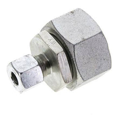 10S & 30S Zink plated Steel Straight Cutting Fitting with Swivel 400 bar NBR O-ring Sealing Cone ISO 8434-1