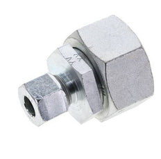 12S & 30S Zink plated Steel Straight Cutting Fitting with Swivel 400 bar NBR O-ring Sealing Cone ISO 8434-1