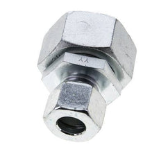 16S & 30S Zink plated Steel Straight Cutting Fitting with Swivel 400 bar NBR O-ring Sealing Cone ISO 8434-1