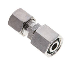 8L & 10L Stainless Steel Straight Cutting Fitting with Swivel 315 bar FKM O-ring Sealing Cone ISO 8434-1