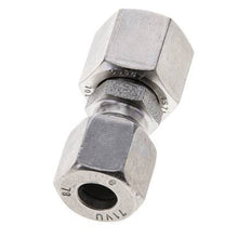 8L & 10L Stainless Steel Straight Cutting Fitting with Swivel 315 bar FKM O-ring Sealing Cone ISO 8434-1