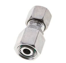 8L & 10L Stainless Steel Straight Cutting Fitting with Swivel 315 bar FKM O-ring Sealing Cone ISO 8434-1