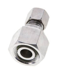 8L & 15L Stainless Steel Straight Cutting Fitting with Swivel 315 bar FKM O-ring Sealing Cone ISO 8434-1