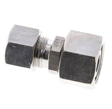 12L & 15L Stainless Steel Straight Cutting Fitting with Swivel 315 bar FKM O-ring Sealing Cone ISO 8434-1