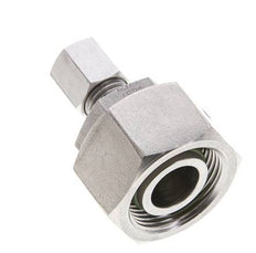 6L & 18L Stainless Steel Straight Cutting Fitting with Swivel 315 bar FKM O-ring Sealing Cone ISO 8434-1