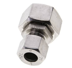 12L & 18L Stainless Steel Straight Cutting Fitting with Swivel 315 bar FKM O-ring Sealing Cone ISO 8434-1