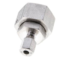 6L & 22L Stainless Steel Straight Cutting Fitting with Swivel 160 bar FKM O-ring Sealing Cone ISO 8434-1