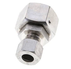 12L & 22L Stainless Steel Straight Cutting Fitting with Swivel 160 bar FKM O-ring Sealing Cone ISO 8434-1