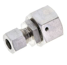 12L & 22L Stainless Steel Straight Cutting Fitting with Swivel 160 bar FKM O-ring Sealing Cone ISO 8434-1