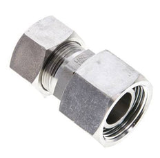 18L & 22L Stainless Steel Straight Cutting Fitting with Swivel 160 bar FKM O-ring Sealing Cone ISO 8434-1
