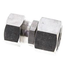 18L & 22L Stainless Steel Straight Cutting Fitting with Swivel 160 bar FKM O-ring Sealing Cone ISO 8434-1