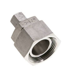 8L & 28L Stainless Steel Straight Cutting Fitting with Swivel 160 bar FKM O-ring Sealing Cone ISO 8434-1
