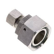 12L & 28L Stainless Steel Straight Cutting Fitting with Swivel 160 bar FKM O-ring Sealing Cone ISO 8434-1