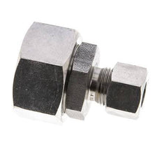 12L & 28L Stainless Steel Straight Cutting Fitting with Swivel 160 bar FKM O-ring Sealing Cone ISO 8434-1