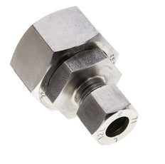 12L & 28L Stainless Steel Straight Cutting Fitting with Swivel 160 bar FKM O-ring Sealing Cone ISO 8434-1