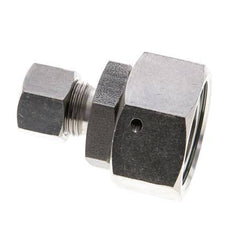 12L & 28L Stainless Steel Straight Cutting Fitting with Swivel 160 bar FKM O-ring Sealing Cone ISO 8434-1
