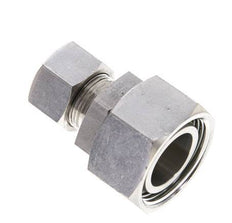 15L & 28L Stainless Steel Straight Cutting Fitting with Swivel 160 bar FKM O-ring Sealing Cone ISO 8434-1