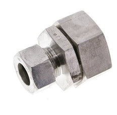 18L & 35L Stainless Steel Straight Cutting Fitting with Swivel 160 bar FKM O-ring Sealing Cone ISO 8434-1