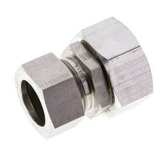 28L & 35L Stainless Steel Straight Cutting Fitting with Swivel 160 bar FKM O-ring Sealing Cone ISO 8434-1