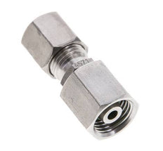 6S & 8S Stainless Steel Straight Cutting Fitting with Swivel 630 bar FKM O-ring Sealing Cone ISO 8434-1