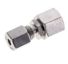 6S & 10S Stainless Steel Straight Cutting Fitting with Swivel 630 bar FKM O-ring Sealing Cone ISO 8434-1