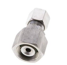 8S & 14S Stainless Steel Straight Cutting Fitting with Swivel 630 bar FKM O-ring Sealing Cone ISO 8434-1