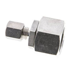 6S & 20S Stainless Steel Straight Cutting Fitting with Swivel 400 bar FKM O-ring Sealing Cone ISO 8434-1