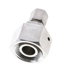 6S & 20S Stainless Steel Straight Cutting Fitting with Swivel 400 bar FKM O-ring Sealing Cone ISO 8434-1